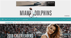 Desktop Screenshot of dolphinscheerleaders.com