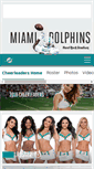 Mobile Screenshot of dolphinscheerleaders.com